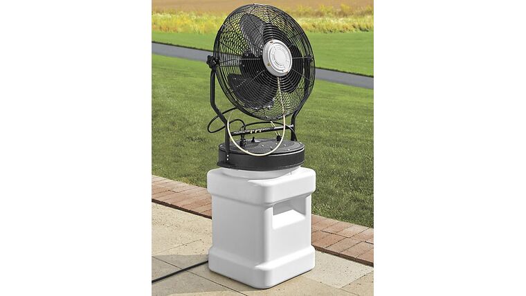 Misting – Low Pressure 18″ Portable Misting Fan | Rental