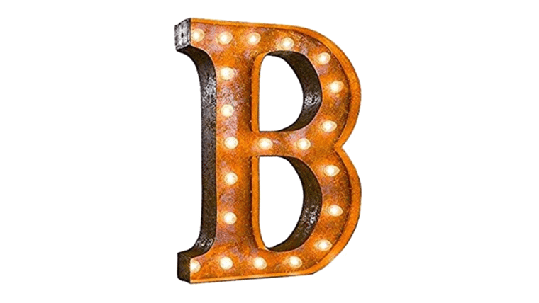 Vintage Marquee Letter | B | 36″ | Rental Vintage Marquee Letter | B | 36″ | Rental