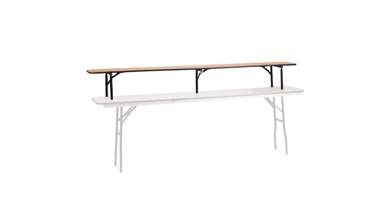 Table Riser - Rectangle - 8' x 18" x 12" Wood Bar Top Riser | Rental