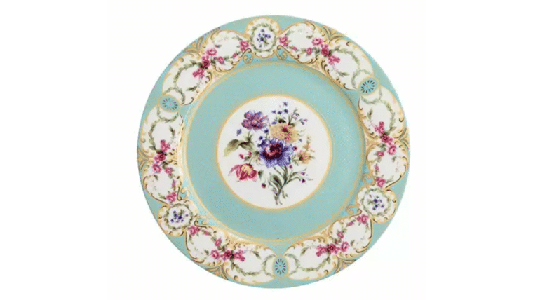 Marie Antoinette Blue Salad Plate | Rental Marie Antoinette Blue Salad Plate | Rental