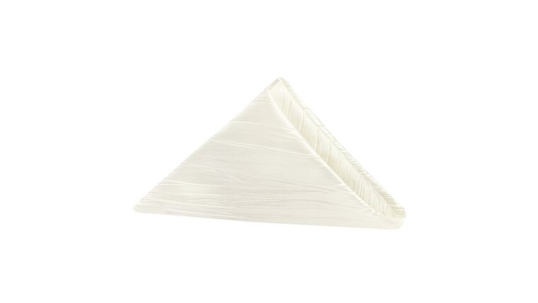 Accordion Crinkle Taffeta Napkin 20″x20″ – Ivory | Rental