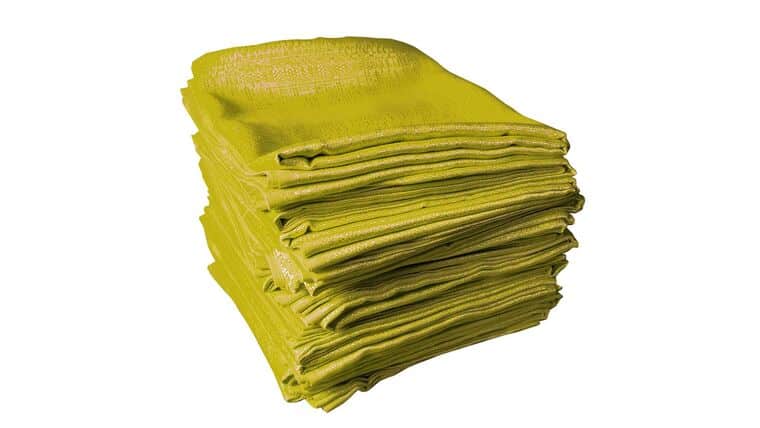18' Yellow Banjo Drape | Rental