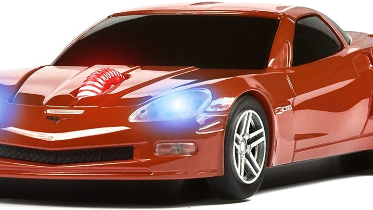 Wireless Mouse – Corvette Red | Rental