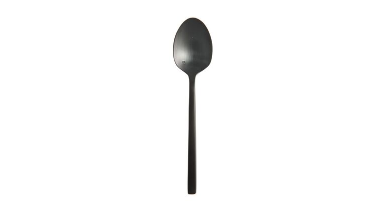 Arezzo Brushed Black Soup Spoon | Rental