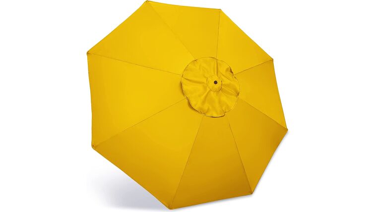 9′ Market Umbrella Kit – Gold | Rental