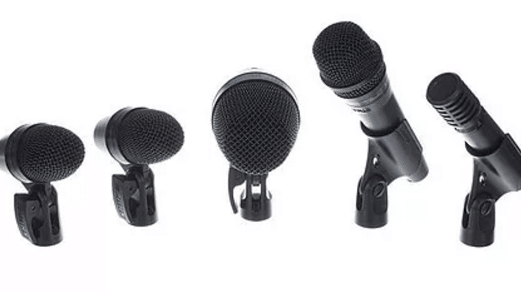 Shure PGADRUMKIT7 Drum Microphone Kit (Live Band) | Rental