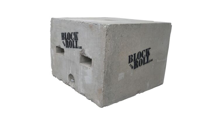Concrete – 3500lb “Big Block” Block And Roll® Tent Ballast Block | Rental