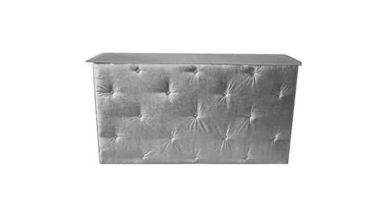 6’ Capitan Bar – Silver | Rental
