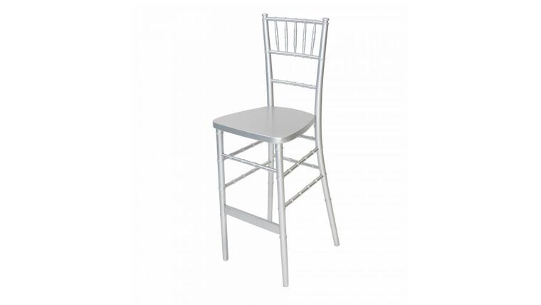 Chiavari Barstool – Silver | Rental