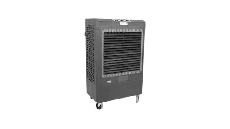 Evap Cooler – Hessaire 5,300 CFM 3-Speed Portable Evaporative Cooler (Swamp Cooler) for 1,600 sq. ft. | Rental Evap Cooler – Hessaire 5,300 CFM 3-Speed Portable Evaporative Cooler (Swamp Cooler) for 1,600 sq. ft. | Rental