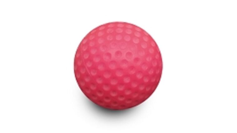 Pink Low Bounce Foam Practice Golf Ball | Rental
