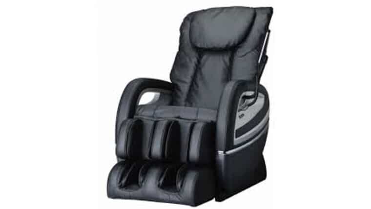 Massage Chair – Leather – Black | Rental