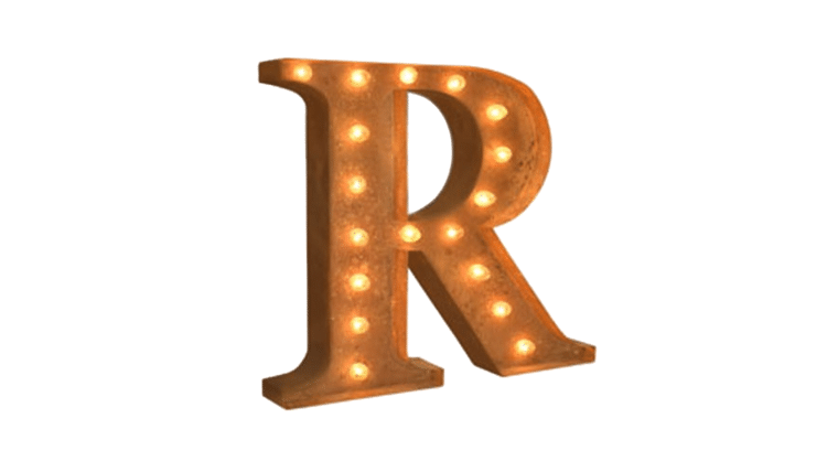 Vintage Marquee Letter | R | 36″ | Rental Vintage Marquee Letter | R | 36″ | Rental