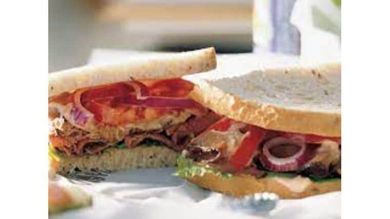 Roast Beef & Cheese Sandwich Box Lunch | Rental