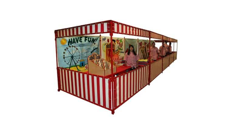 Flat Top Carnival Booth | Rental Flat Top Carnival Booth | Rental