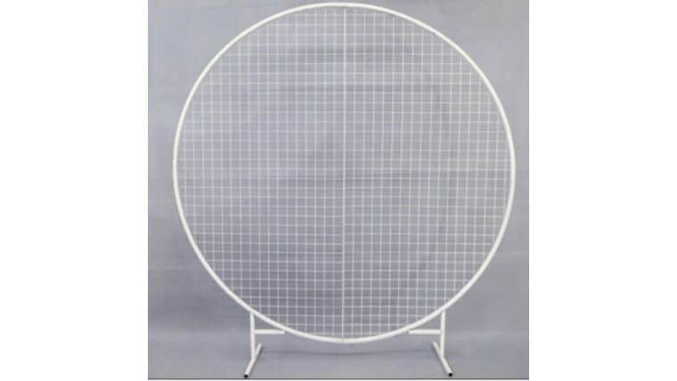 Metal – Gridwall Rental Round – White | Rental Metal – Gridwall Rental Round – White | Rental