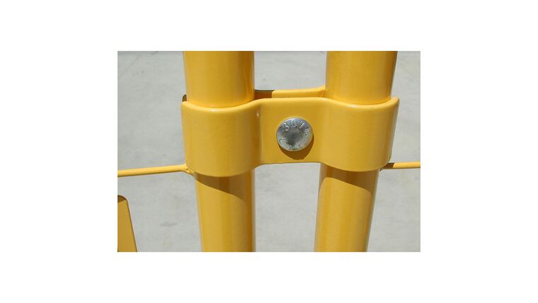 Black Perimeter Patrol Panel Clamps | Rental Black Perimeter Patrol Panel Clamps | Rental