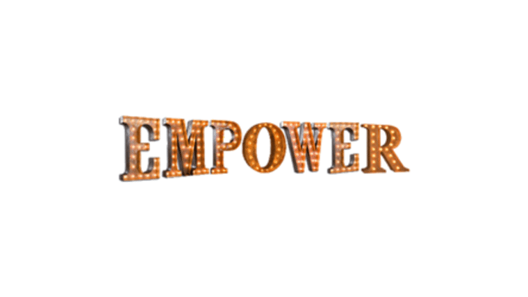 Vintage Marquee Letters | EMPOWER | 36″ | Rental Vintage Marquee Letters | EMPOWER | 36″ | Rental