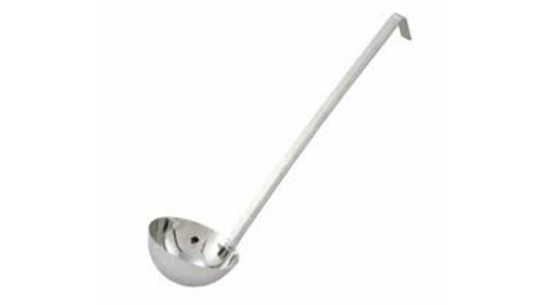 12 oz. Stainless Steel Ladle 14″ Handle | Rental