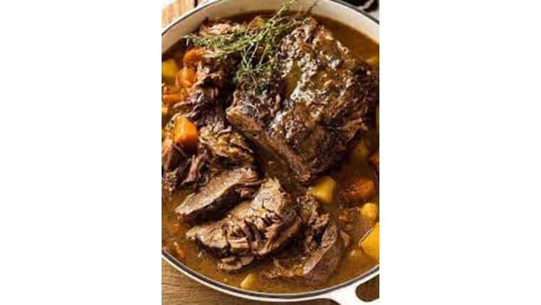 Beef Pot Roast Served With Hearty Beef Gravy | Purchase | Rental