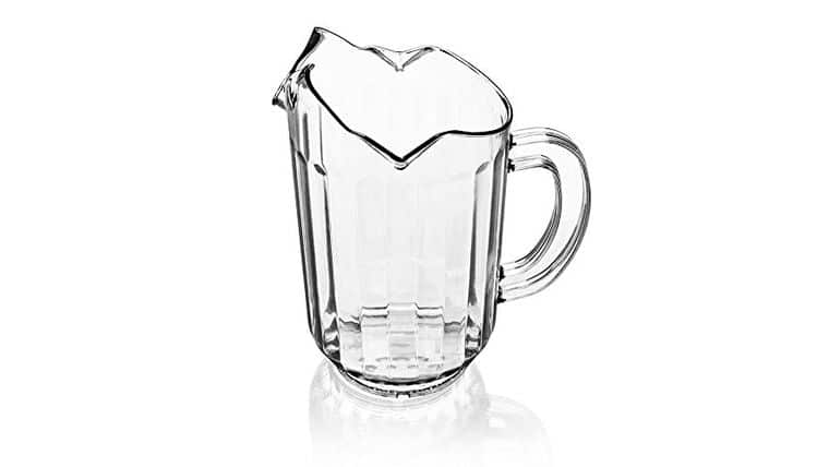 Pitcher/Carafe – 32 oz. Plastic 3 Spout Clear Pitcher | Rental Pitcher/Carafe – 32 oz. Plastic 3 Spout Clear Pitcher | Rental