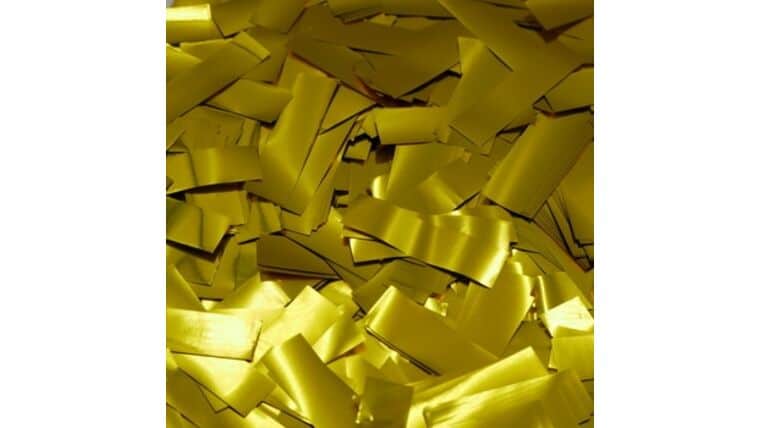 Gold Metallic Confetti (1 LB) | Rental Gold Metallic Confetti (1 LB) | Rental