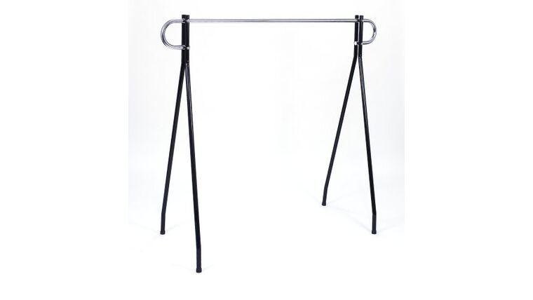 5′ Garment Rack – Black & Chrome | Rental 5′ Garment Rack – Black & Chrome | Rental