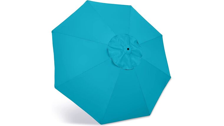 9′ Market Umbrella Kit – Turquoise | Rental