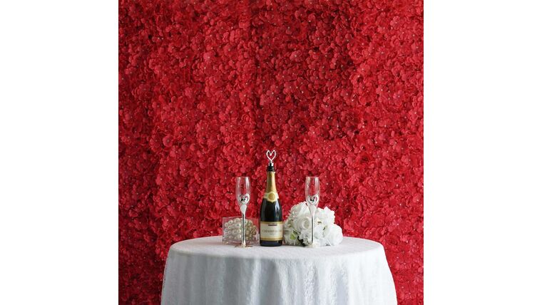 Flower Wall – UV Protected Red Hydrangea Flower Wall Mat | Rental Flower Wall – UV Protected Red Hydrangea Flower Wall Mat | Rental