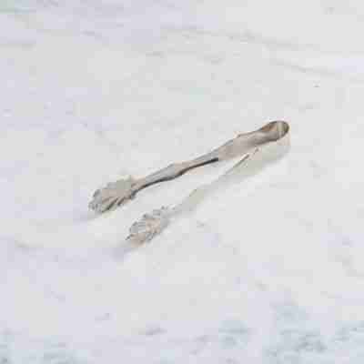 Silver Ice Tong 7″ | Rental