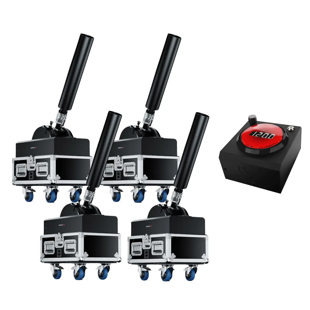 Stadium Shot III Confetti Cannon Package (4 Pack) | Rental Stadium Shot III Confetti Cannon Package (4 Pack) | Rental