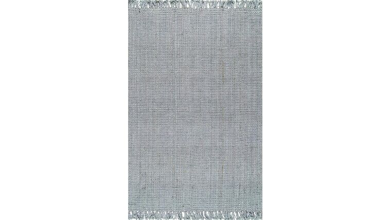 Jute Rug | 5′ x 7′ 6″ | Grey | Rental
