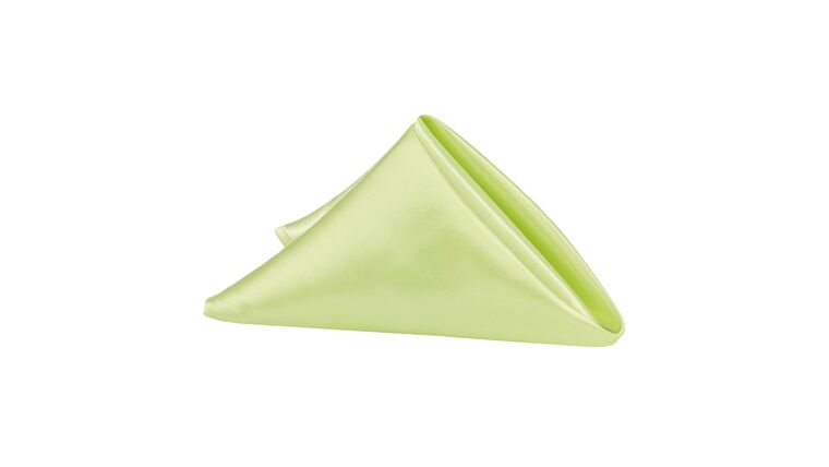 Satin Napkin 20″x20″ – Apple Green | Rental Satin Napkin 20″x20″ – Apple Green | Rental