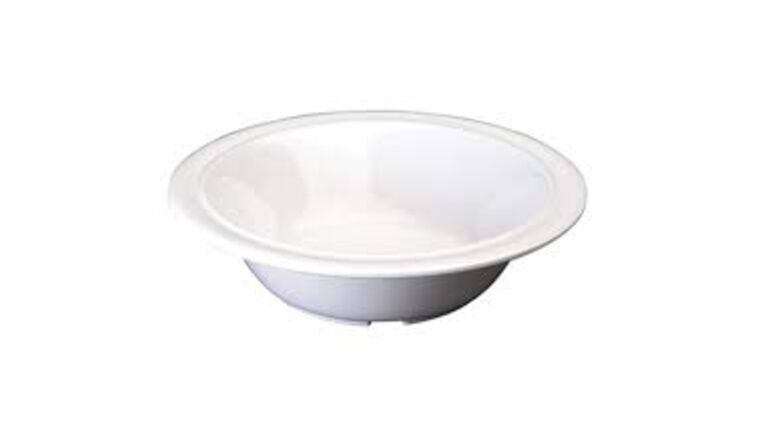 12 oz. 6 3/8" Round Soup/Cereal Bowl Melamine (White) | Rental
