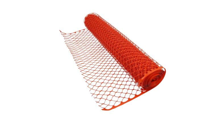 4′ x 50′ Orange Mesh Snow Fence | Rental