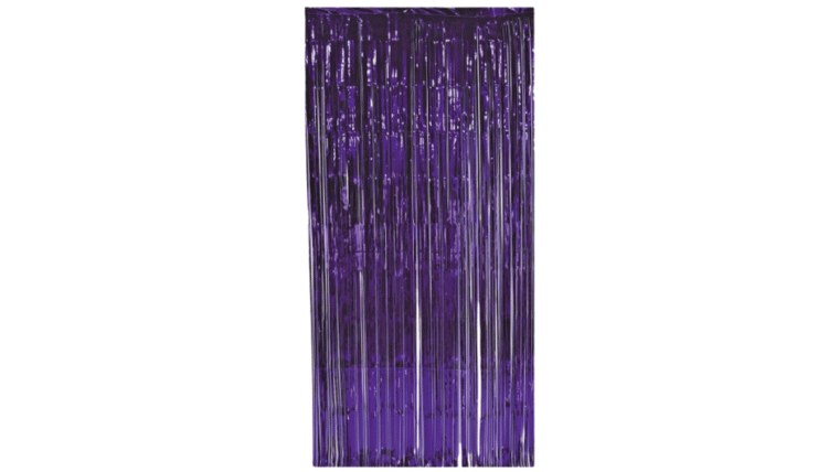 Drapery – Sequin Curtain Backdrop – 8′ x 8′  Purple | Rental