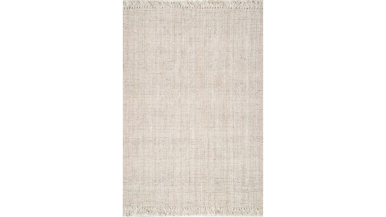 Jute Rug | 5′ x 7′ 6″ | Off-White | Rental