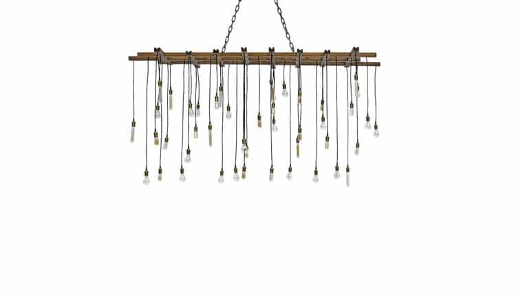 Edison Chandelier | Rental