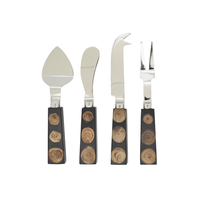 SP306 Wood And Resin Cheese Cutlery – Set Of 4 | Rental SP306 Wood And Resin Cheese Cutlery – Set Of 4 | Rental