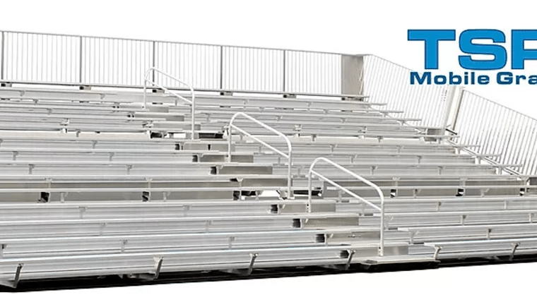 Bleacher – TSP15-390 Mobile Grandstands Bleacher Trailer (Seats 352*) | Rental Bleacher – TSP15-390 Mobile Grandstands Bleacher Trailer (Seats 352*) | Rental