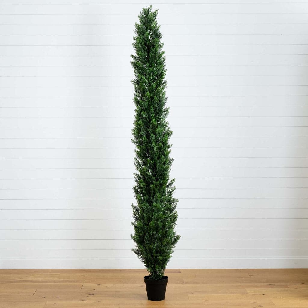 9′ UV Resistant Artificial Cedar Pine Tree (Indoor/Outdoor) | Rental 9′ UV Resistant Artificial Cedar Pine Tree (Indoor/Outdoor) | Rental