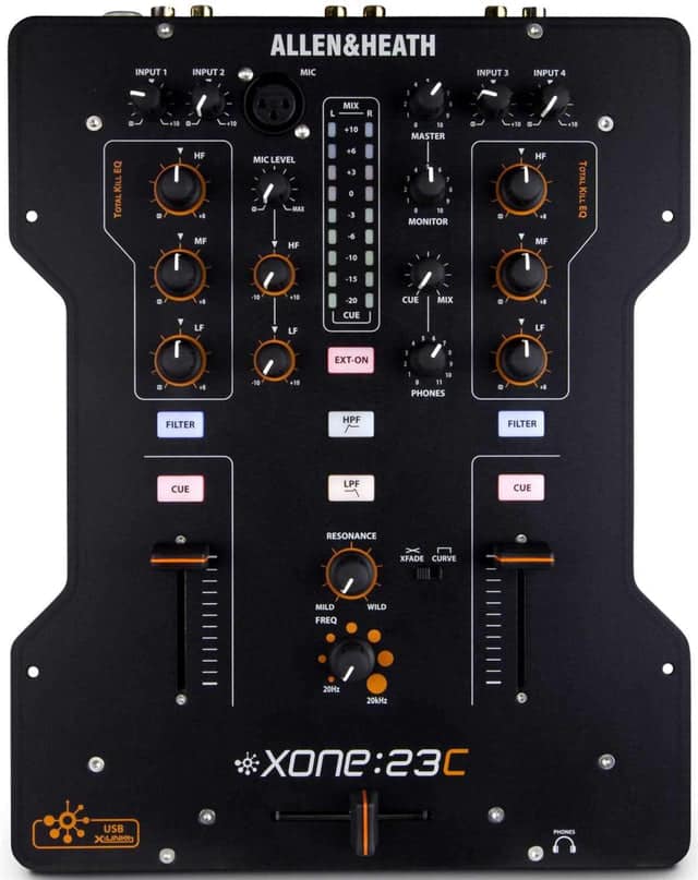 Allen & Heath XONE 23C 2-Channel DJ Mixer | Rental Allen & Heath XONE 23C 2-Channel DJ Mixer | Rental