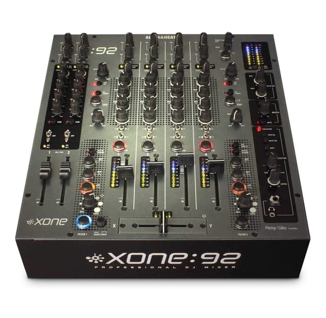 Allen & Heath Xone 92 Fader 6-Ch Club DJ Mixer | Rental Allen & Heath Xone 92 Fader 6-Ch Club DJ Mixer | Rental