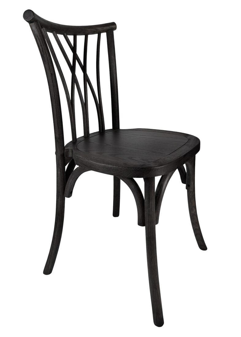Black ToughWood™ Willow Chair | Rental