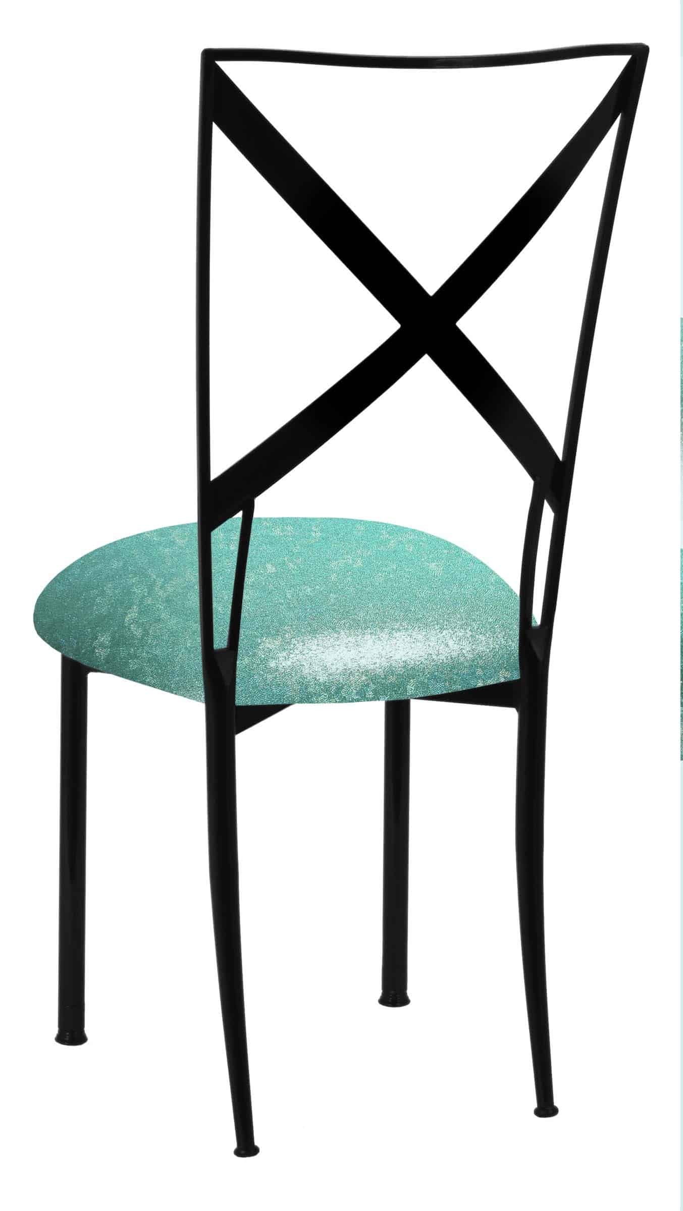 Blak. with Mermaid Stretch Knit Cushion - Chameleon Chair Collection | Rental