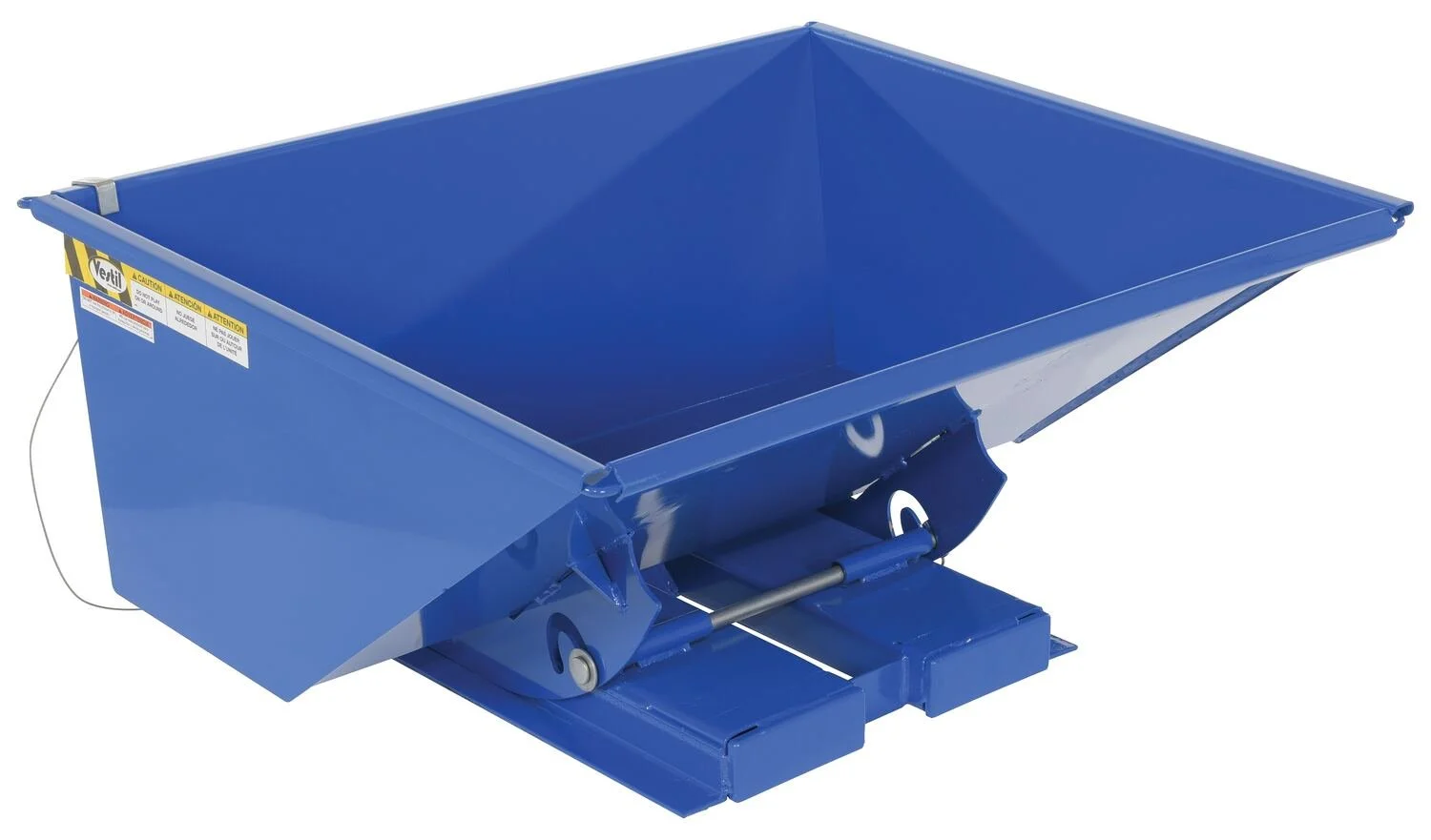 Fork Mounted Trash Bin Compactor | Platform & Ladders | Rental