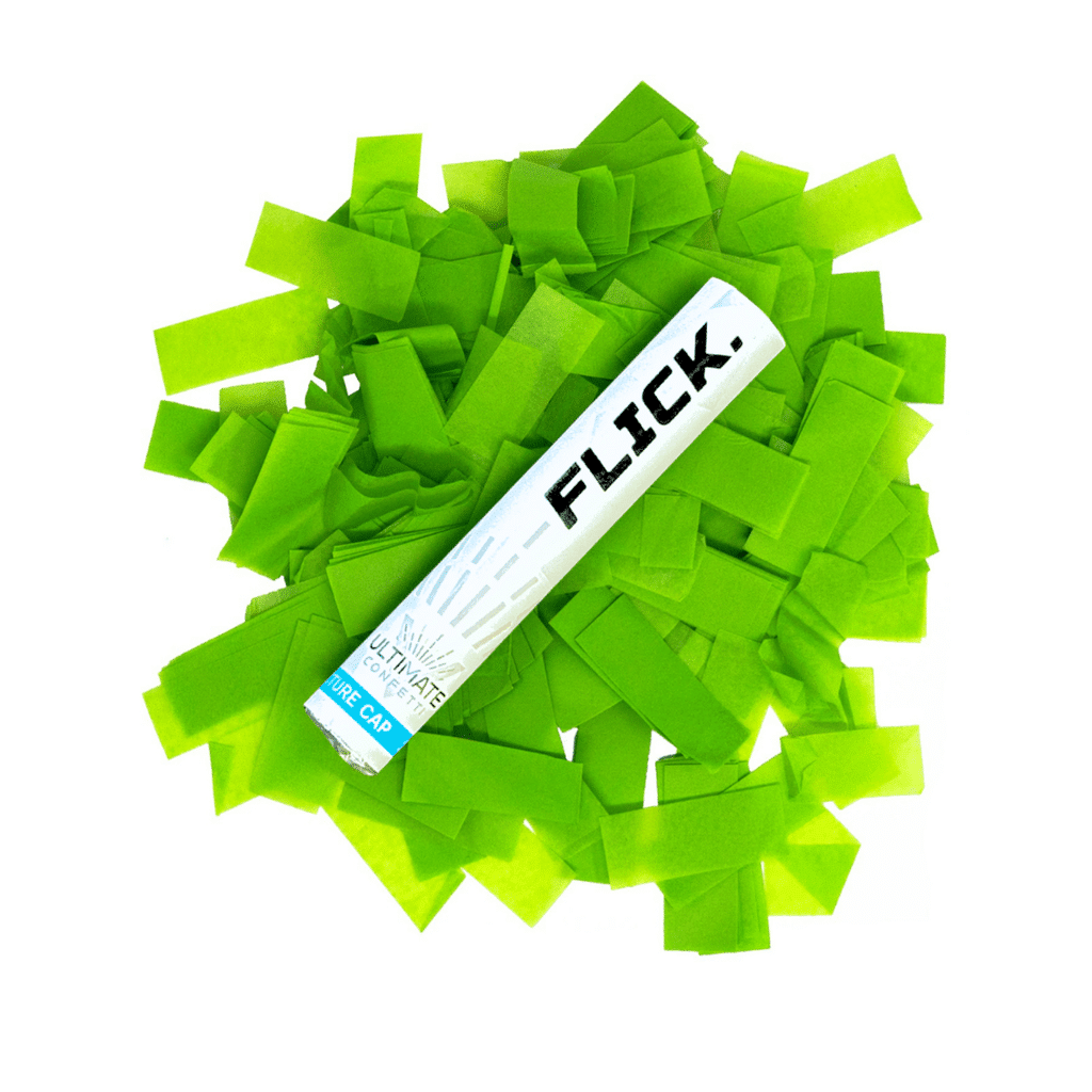 Light Green Tissue Paper Confetti Flick Stick – 6″ (Pack of 8) | Rental Light Green Tissue Paper Confetti Flick Stick – 6″ (Pack of 8) | Rental
