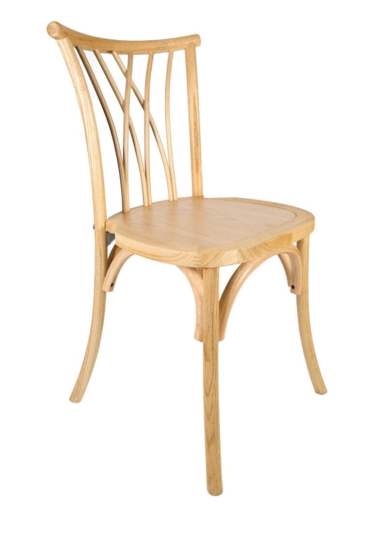 Natural ToughWood™ Willow Chair with ColorCore | Rental