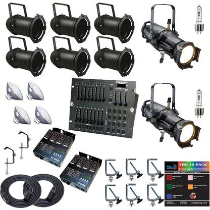Stage 8000 Watt Combination PAR64/Ellipsoidal Package Rental | Rental