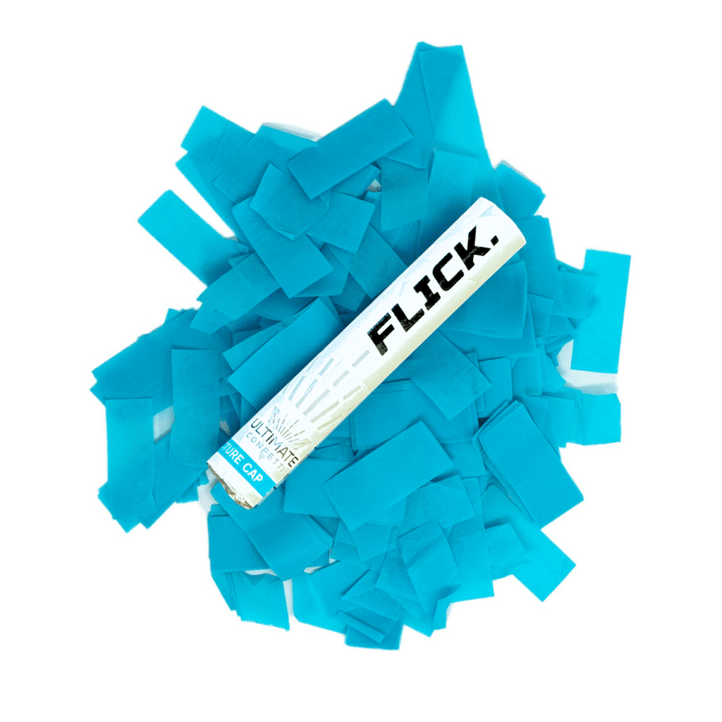 Turquoise Tissue Paper Confetti Flick Stick – 6″ (Pack of 8) | Rental Turquoise Tissue Paper Confetti Flick Stick – 6″ (Pack of 8) | Rental